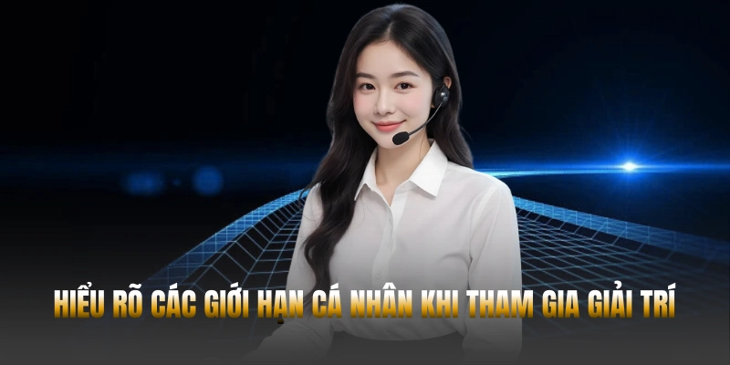 Hiểu rõ các giới hạn cá nhân khi tham gia giải trí
